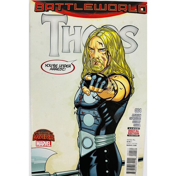 Battleworld Thors #1-4 Comic Book Set  Marvel Secret Wars Series - Picture 5 of 5